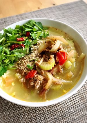 アジアン風サッポロ一番塩らーめん-レシピのメイン写真
