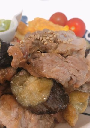 豚バラとナスの味噌炒め-レシピのメイン写真