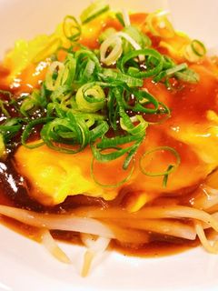 もやしと卵のポン酢あんかけ-レシピのメイン写真