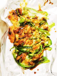 ピーマンのチーズ焼き-レシピのメイン写真