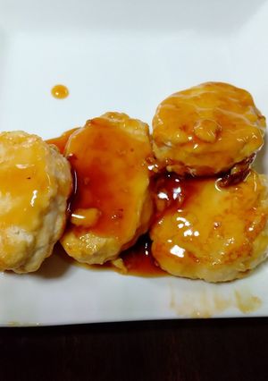 鶏ひき肉の照り焼きバーグ-レシピのメイン写真