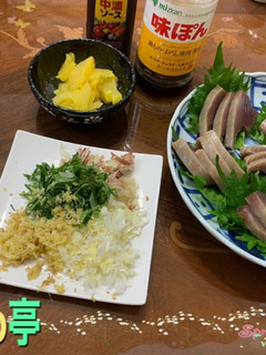 薬味いっぱい とろカツオのお刺身-レシピのメイン写真