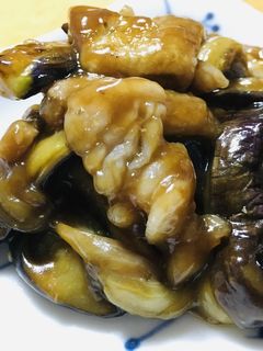 ご飯に合う!ナスと豚肉のオイスター炒め-レシピのメイン写真