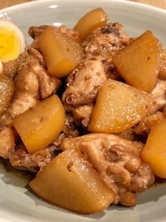 鶏手羽元と大根の黒酢煮-レシピのメイン写真