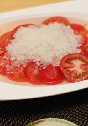 トマトの甘酢和え-レシピのメイン写真