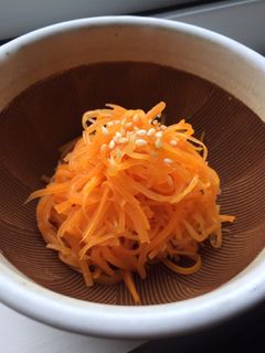 簡単作り置き副菜!にんじんの和風ナムル-レシピのメイン写真