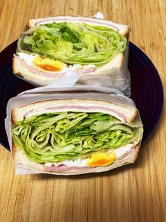 レタスたっぷりサンドイッチ-レシピのメイン写真