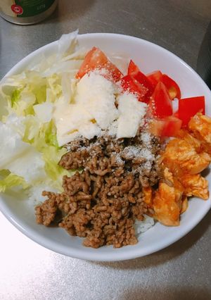 簡単タコライス-レシピのメイン写真
