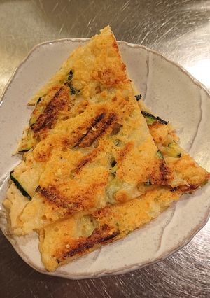 ズッキーニとじゃがいものチーズガレット-レシピのメイン写真