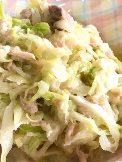 キャベツ大量消費♡キャベツとツナのサラダ-レシピのメイン写真