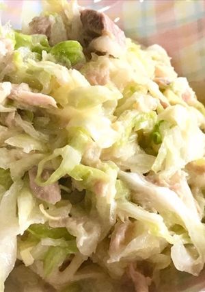 キャベツ大量消費♡キャベツとツナのサラダ-レシピのメイン写真
