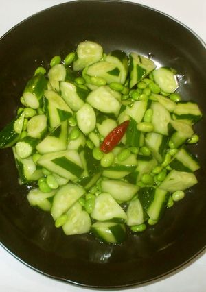 きゅうり枝豆のマリネ♪簡単夏野菜マリネ液-レシピのメイン写真