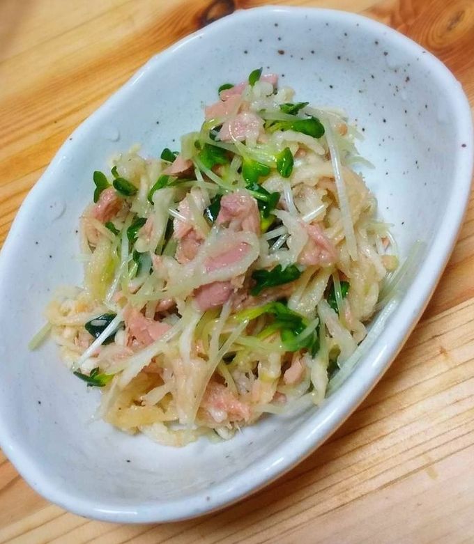 切り干し大根とカイワレのサラダ-レシピのメイン写真