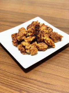 ☆揚げない☆豚コマ肉の唐揚げ風-レシピのメイン写真