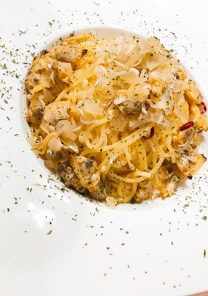 しらすとあさりのボンゴレビアンコ-レシピのメイン写真