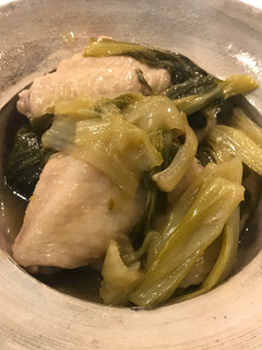 手羽中とチンゲン菜の中華風煮込み-レシピのメイン写真