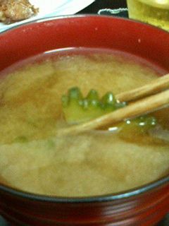 ゴーヤザウルス☆(ゴーヤの味噌汁)-レシピのメイン写真