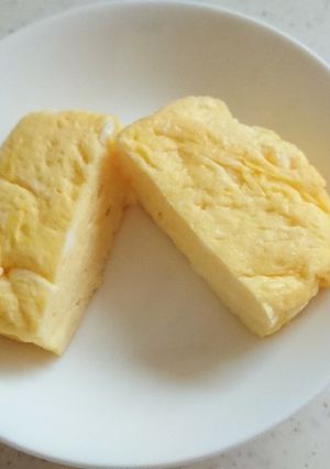 お弁当にひとり分のだし入り卵焼き-レシピのメイン写真