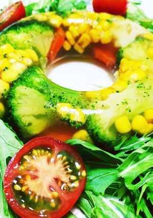 食べるコンソメスープ サラダ仕立て-レシピのメイン写真