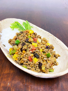 夏野菜♡ドライカレー-レシピのメイン写真