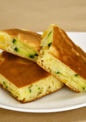 夏野菜のケークサレ-レシピのメイン写真