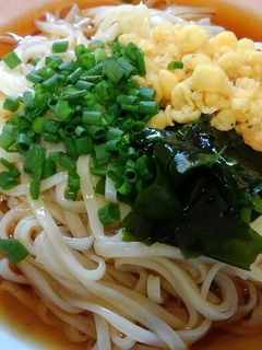 暑い日のランチに♪冷やしたぬきうどん-レシピのメイン写真