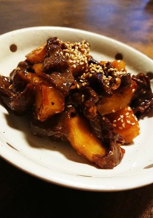 牛肉とじゃがいもの生姜醤油炒め-レシピのメイン写真