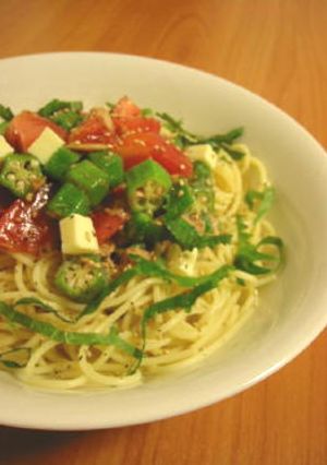 夏野菜とツナの冷製パスタ-レシピのメイン写真