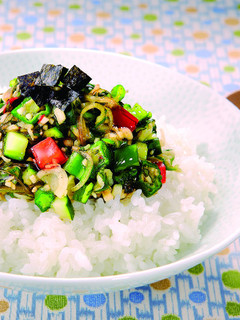 オクラと夏野菜のネバネバ丼☆彡-レシピのメイン写真