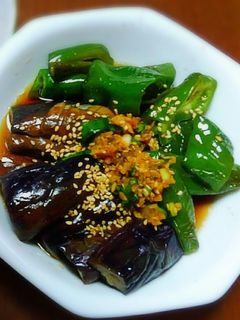 ☆茄子としし唐の揚げ煮☆-レシピのメイン写真
