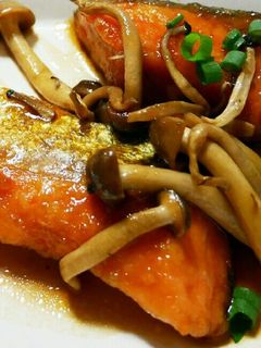 鮭としめじの生姜照り焼き-レシピのメイン写真