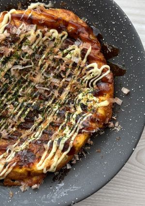 お好み風ポテトスパニッシュオムレツ-レシピのメイン写真