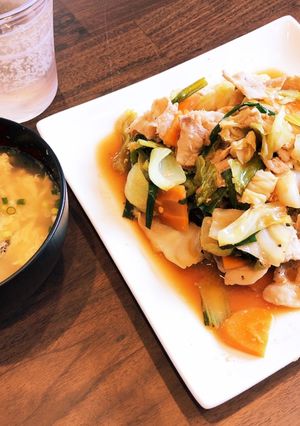 ノンオイルでヘルシー回鍋肉-レシピのメイン写真