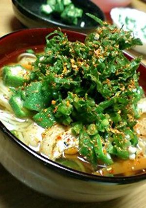 あったか夏の素麺-レシピのメイン写真