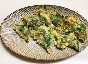 ひきわり納豆の大葉包み天ぷら-レシピのメイン写真