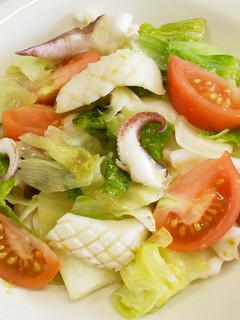 ハリイカと夏野菜の炒め物-レシピのメイン写真