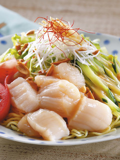 ほたての胡麻だれ冷やし中華-レシピのメイン写真