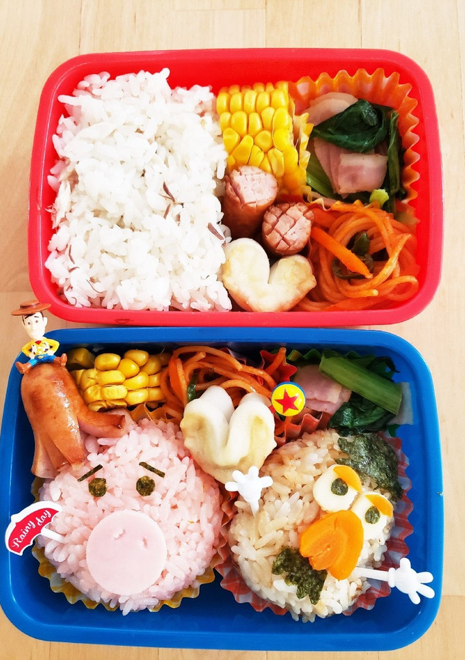 幼稚園のお弁当第60段!!トイストーリー-レシピのメイン写真