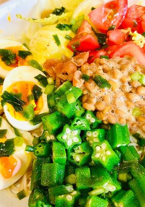 簡単！夏に合うさっぱり素麺！流水麺で-レシピのメイン写真