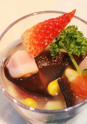 きくらげの寒天サラダ-レシピのメイン写真