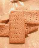 チーズケーキのためのグラハムクラッカー