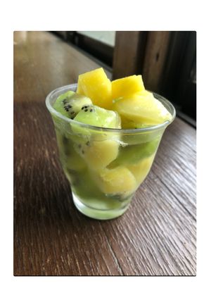 超簡単!ひんやりキウイソーダ-レシピのメイン写真
