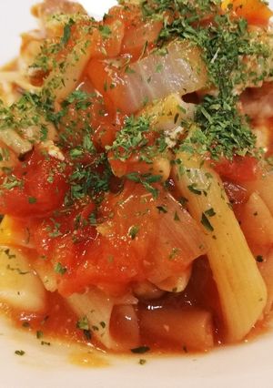 貴女風味で鶏もものトマト煮♥ゆりさん風-レシピのメイン写真