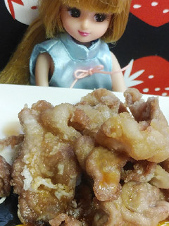 リカちゃん♡豚唐揚げ(醤油だれ☆*。゚)-レシピのメイン写真