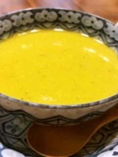 残った南瓜の煮物でヘルシーポタージュ-レシピのメイン写真