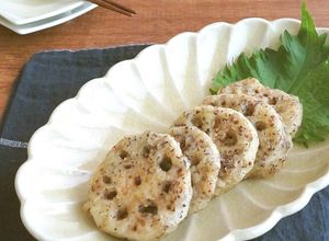 簡単☆お弁当の副菜に♪ゆかりれんこん揚げ-レシピのメイン写真