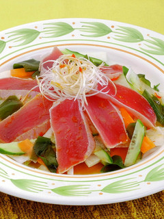 マグロしゃぶ野菜添え-レシピのメイン写真