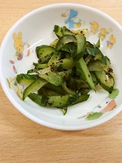 【保育所給食】きゅうりのゆかり和え-レシピのメイン写真