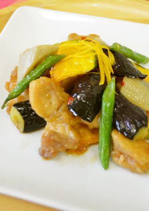 鶏肉の柚子香浸し-レシピのメイン写真