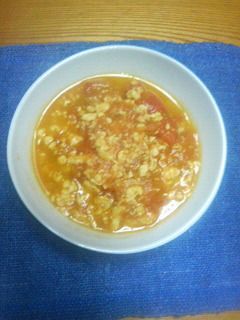 トマトと卵だけのスープ-レシピのメイン写真
